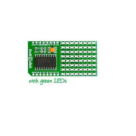 8x8 Green click (MIKROE-1306) 8x8 G click