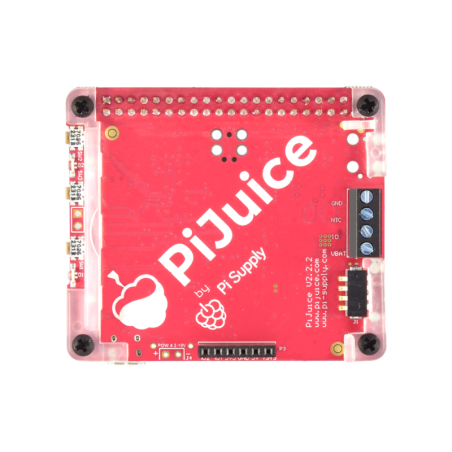 *RETIRED PRODUCT* PI_JUICE PiJuice HAT portable Power Platform for all Raspberry Pi (2671595) Onboard 1400mAh Lipo / Li-ion
