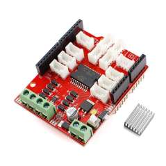 Crowtail- Motor Base Shield 2.0 (ER-CT0069MBS) Motor 6~15V, max.Current 2A