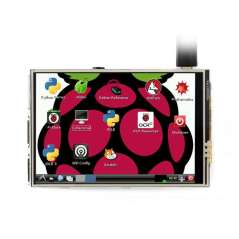 3.5inch RPi LCD (C), 480x320, 125MHz High-Speed SPI (WS-15811)