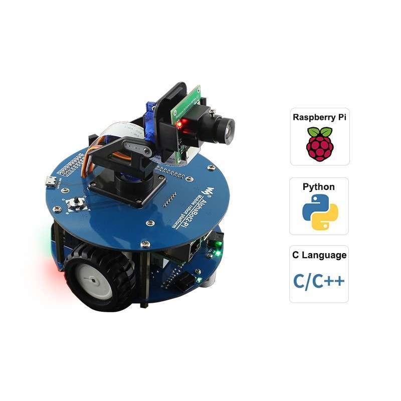 AlphaBot2 Video Robot Raspberry Pi 4 (WS-17189) incl.Raspberry Pi 4 Model B 4GB AlphaBot2 Video Robot Raspberry Pi 4 (WS-17189) incl.Raspberry Pi 4 Model B 4GB