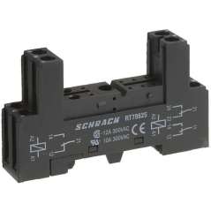 2-1419108-2 RT78625 SOCKET RELAY DIN 10A FOR RT SER