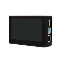 4.3inch Capacitive Touch Display for Raspberry Pi, with Case, DSI Interface, 800×480 (WS-18645)