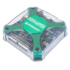 Analog Discovery 2 -100MS/s USB Oscilloscope, Logic Analyzer and Variable Power Supply  (DIGILENT)