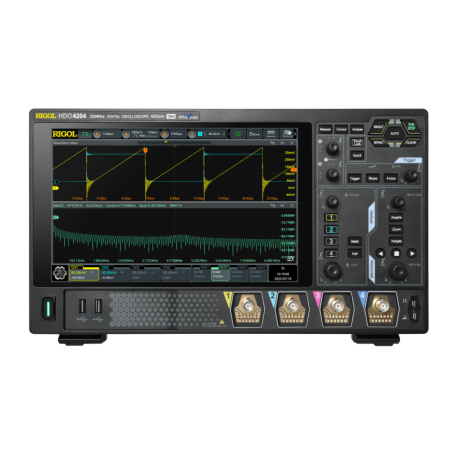 DHO4204 (RIGOL) Osciloskop 4x200MHz 4GSa/S, 12-Bit Vertical Resolution, 1.500.000wfms/S, Battery Pack(Option)