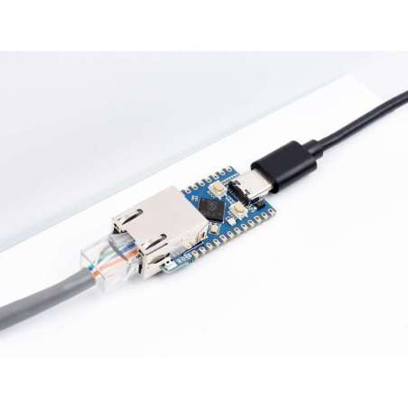 Waveshare RP2040-ETH Mini Dev.Board, RP2040 Ethernet Module, RP2040 Dual Core (WS-24082)