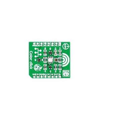 Color click (Mikroelektronika) TCS3471 color light sensor