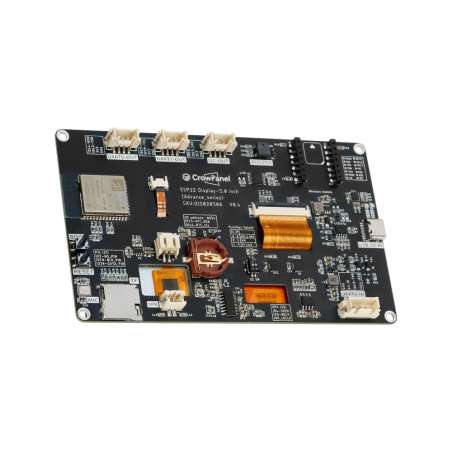 CrowPanel Advance 5“ HMI, ESP32-S3 AI-Powered IPS Touch Screen (800x480) Without Acrylic Case (DIS02050A-1) Display Only