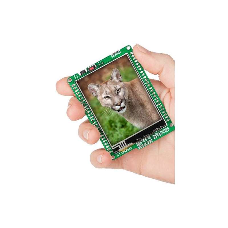 mikromedia for PSoC® 5LP (MIKROE-1448) mikromedia for PSoC® 5LP (MIKROE-1448)