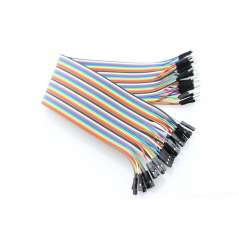 2.54mm FEMALE-MALE JUMPER WIRE - 300MM x40 (ER-PCW00012F) 40PCS PACK 
