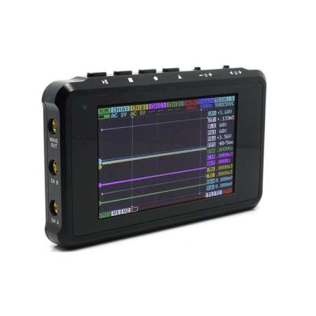 DSO Quad - Aluminium Alloy Black (TES725AAB) 4 channel digital oscilloscope
