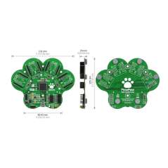 FlowPaw Kit (MIKROE-1744) ARM 32-bit Cortex M4, 1024K Flash, 192K SRAM, 168MHz