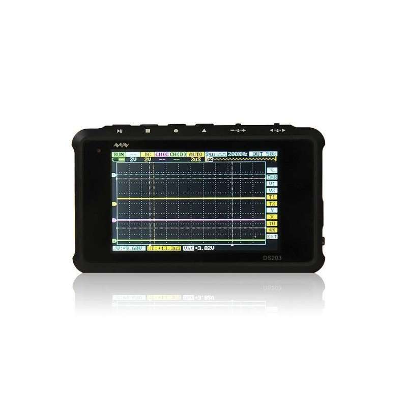 DS203 4-Channel Pocket Aluminum Oscilloscope (ER-TH00203DS)