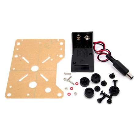 Harness for Arduino/Seeeduino kit (Seeed STR115B2P) for Arduino, Seeeduino or other clone + 9V BAT.