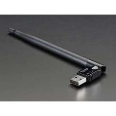 USB WiFi (802.11b/g/n) Module with Antenna for Raspberry Pi (Adafruit 1030)
