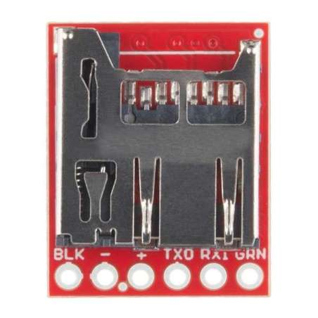 SparkFun OpenLog (SparkFun DEV-13712) data logger supports microSD cards up to 64GB datalogger